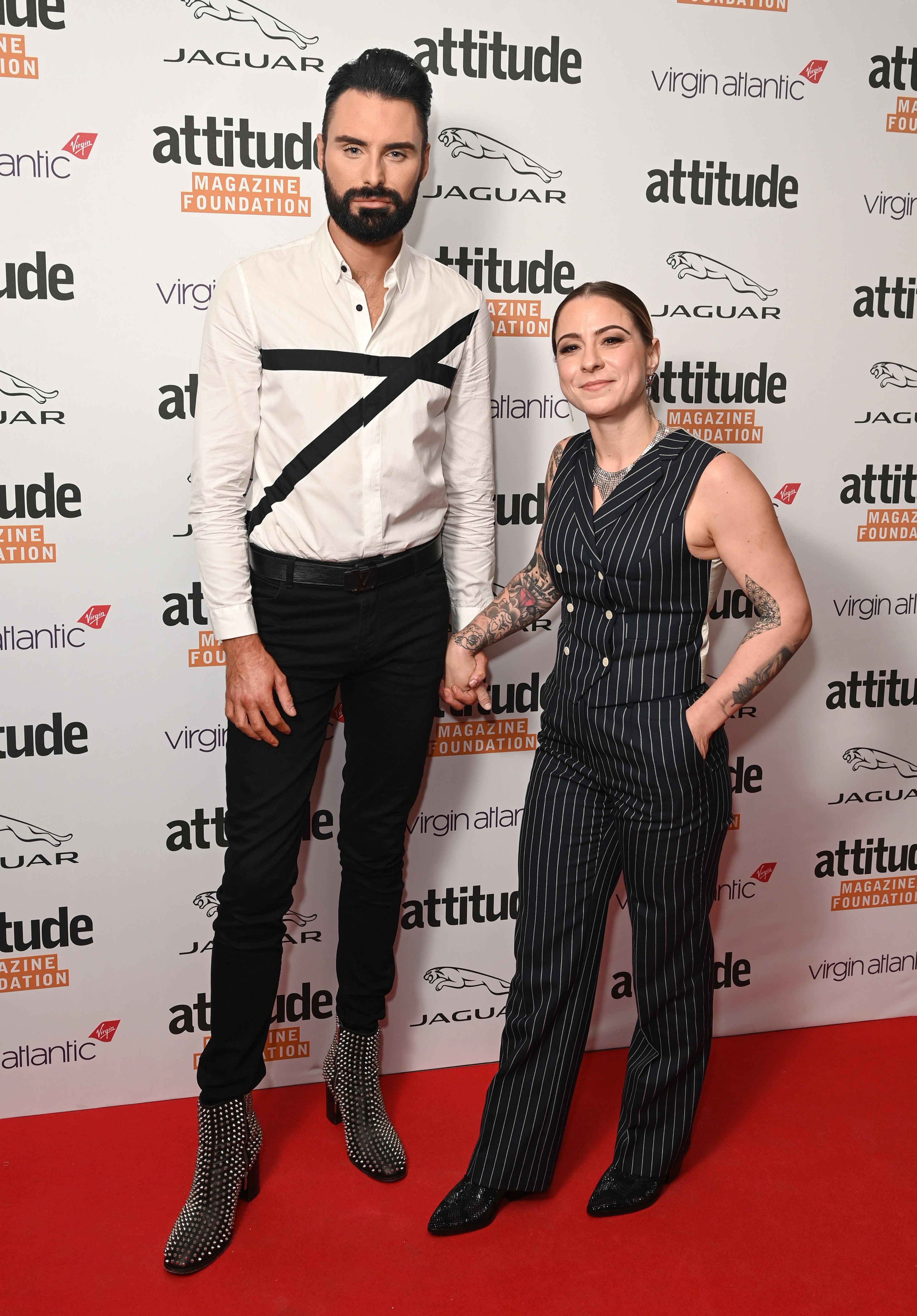 Rylan Clark and Lucy Spraggan in 2021