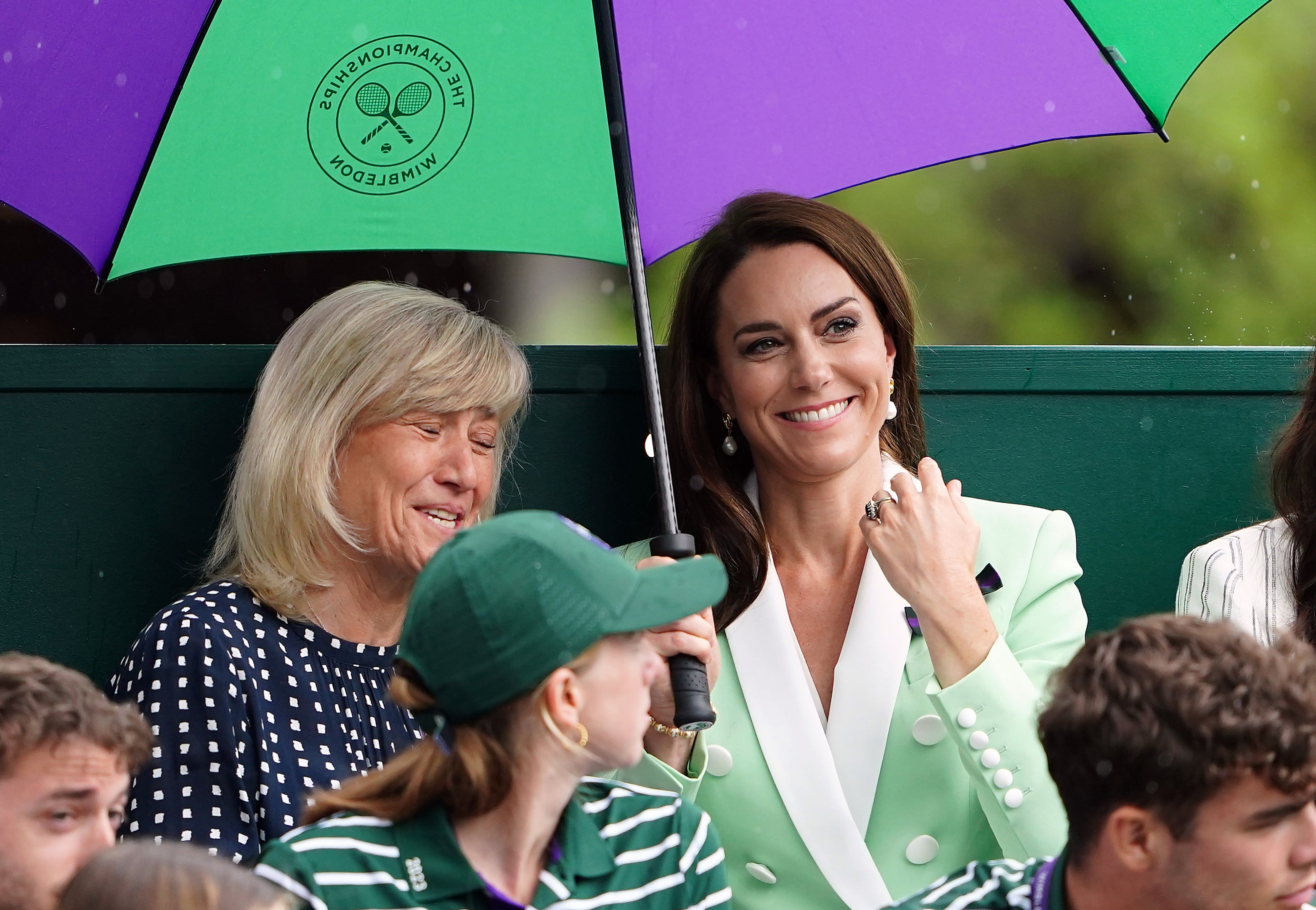 Kate watching Wimbledon ladies' singles final from Royal Box