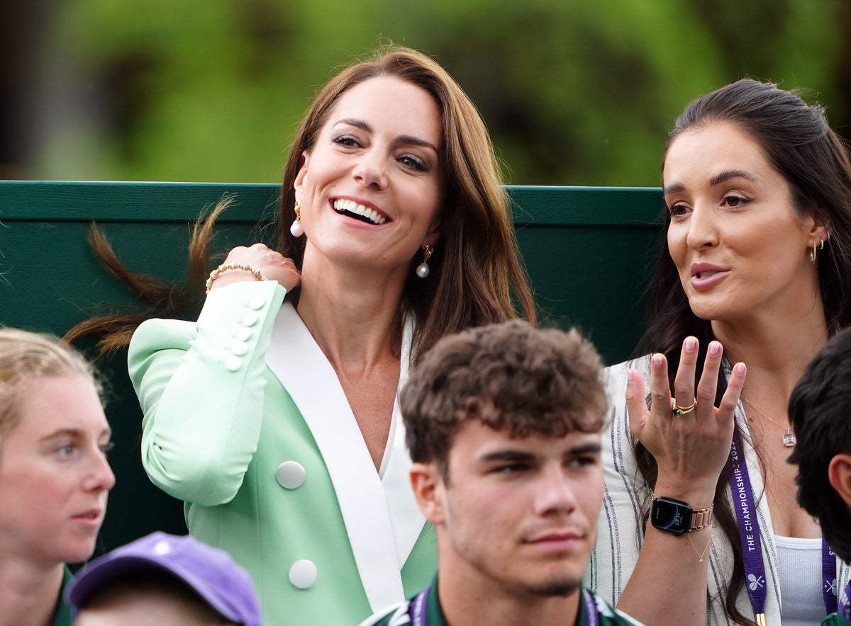Kate Middleton returns to Wimbledon for ladies’ singles 