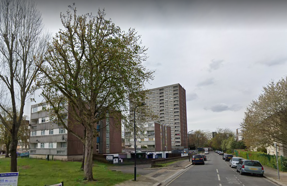 The boy died at the scene in Granville Road, Brent