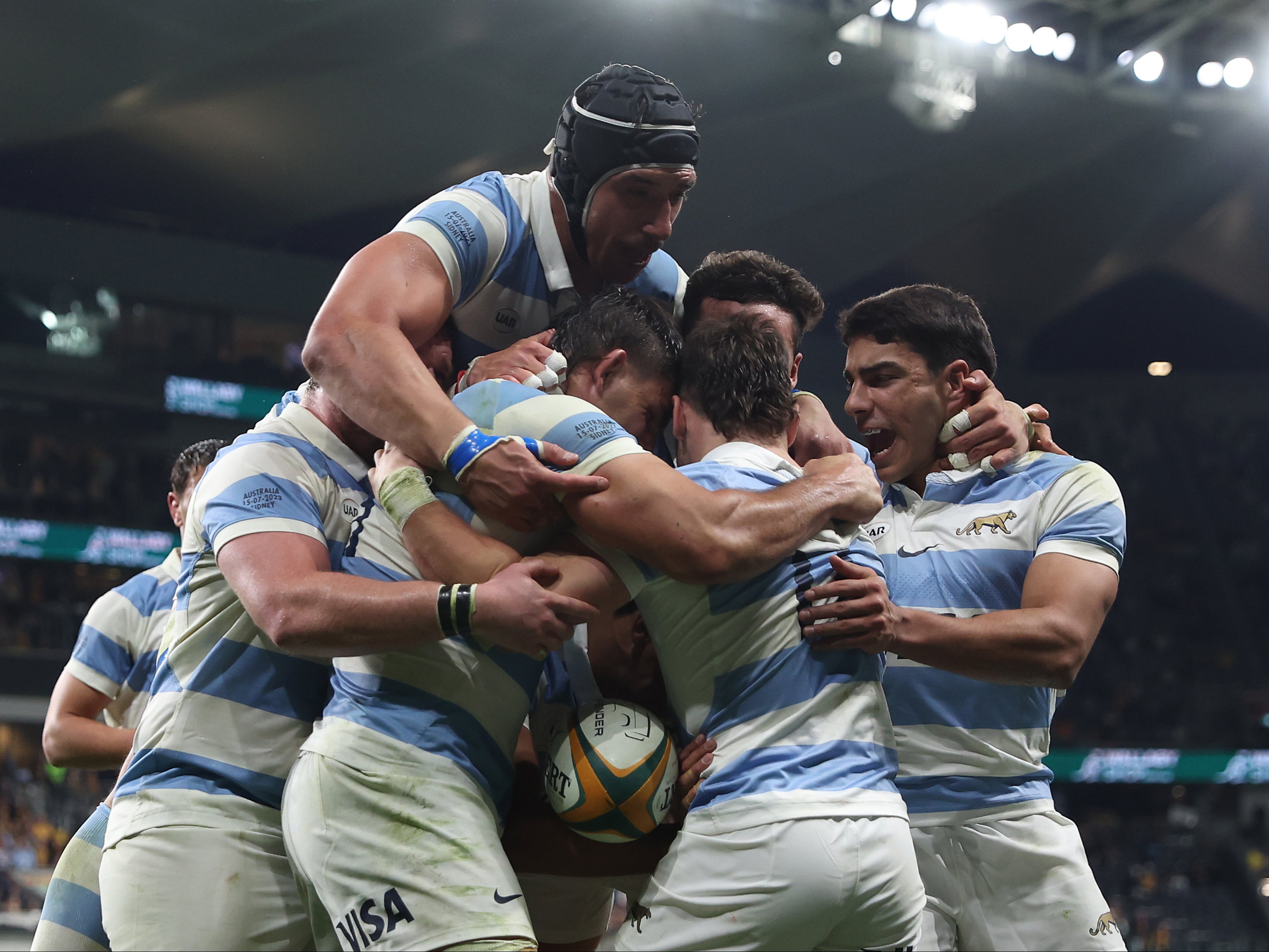 The Pumas celebrated a remarkable win