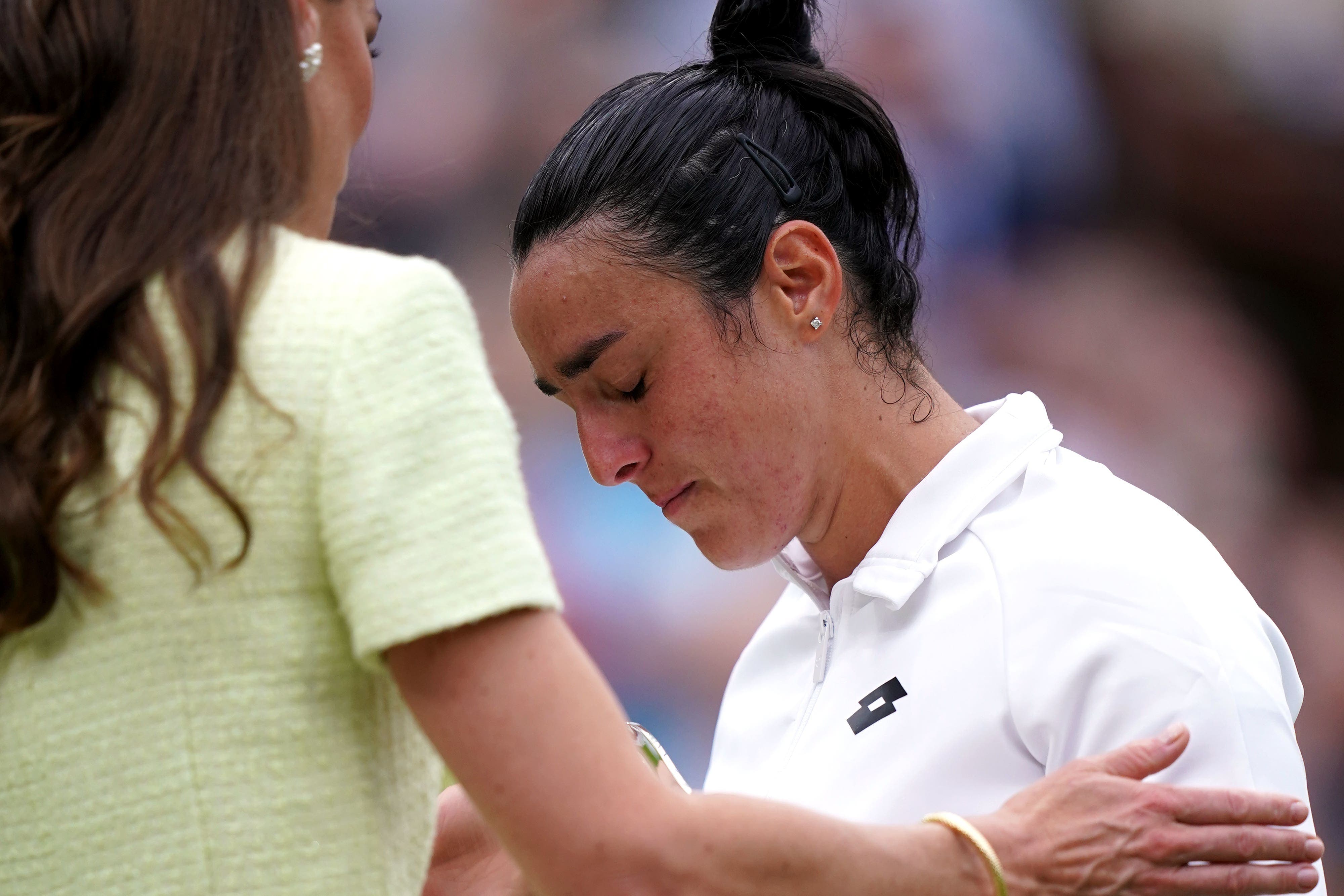 Princess of Wales consoles Wimbledon runner-up Ons Jabeur after her defeat - Vimarsana News