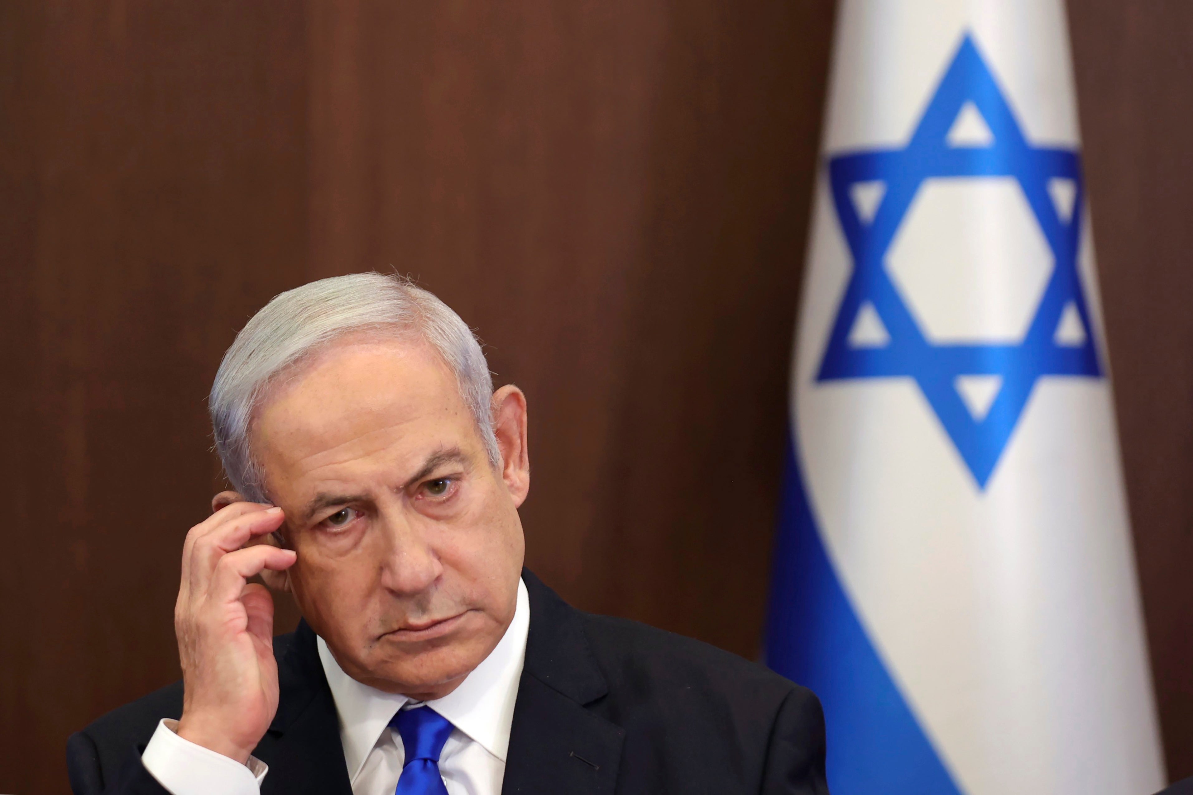 <p>Israeli Prime Minister Netanyahu</p>