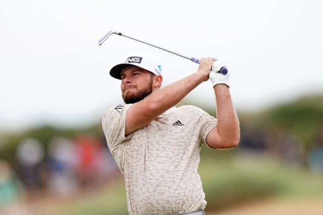 England’s Tyrrell Hatton would love to win the Open on home soil at Royal Liverpool (David Davies/PA)
