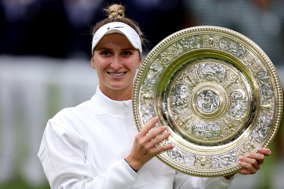 Vondrousova plans matching tattoos with coach to honour Wimbledon win