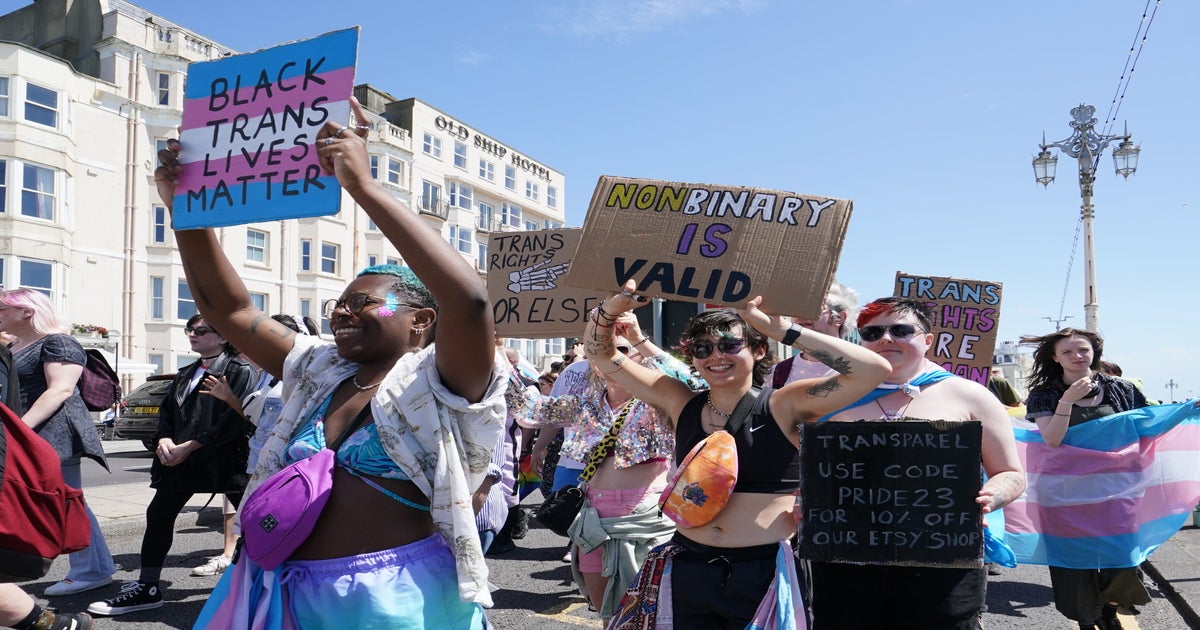 PinkNews on X: Trans Joy is Divine 🏳️‍⚧️ #TransPrideBrighton   / X