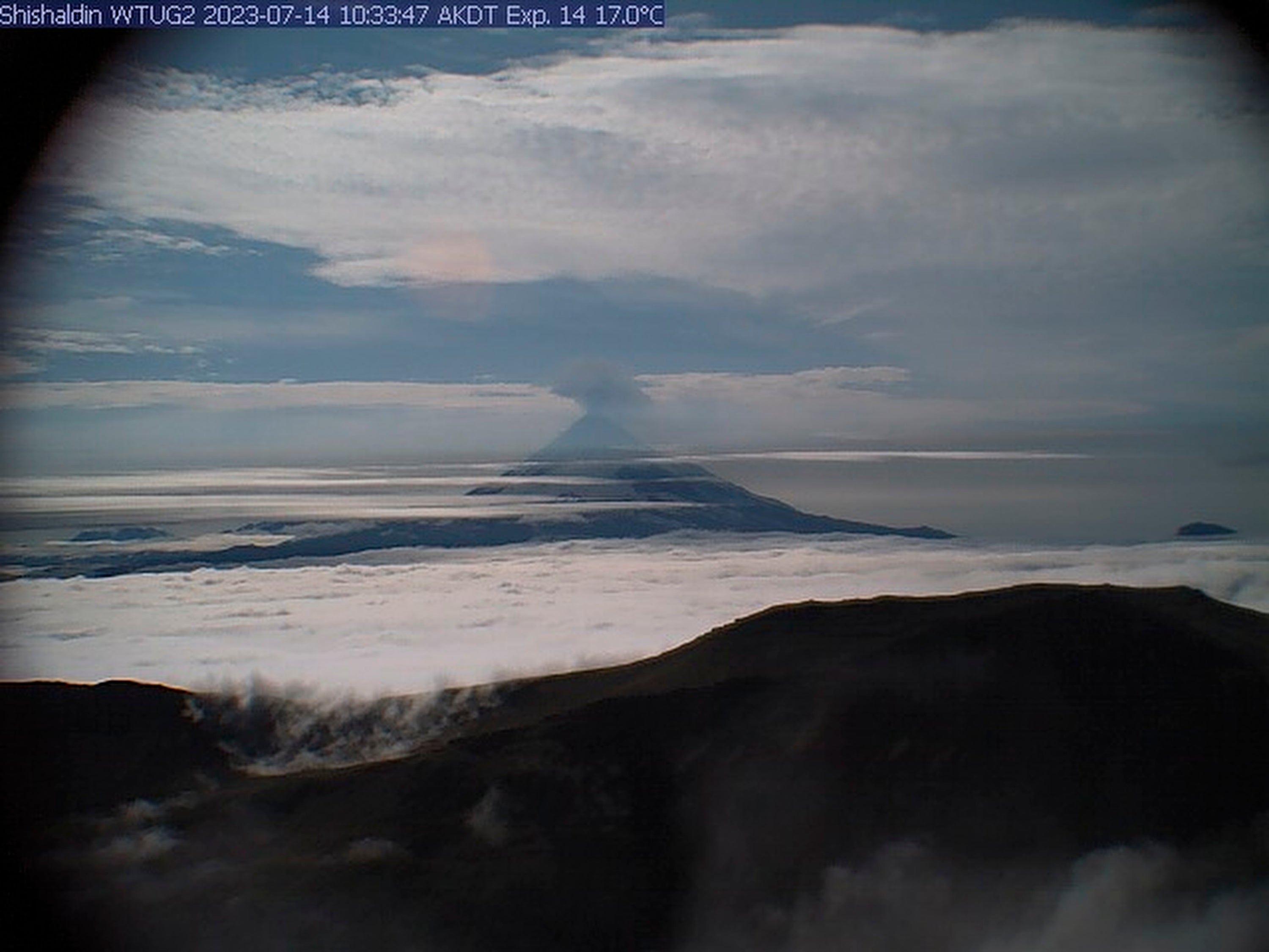 Alaska volcano spews ash cloud high enough to draw weather service warning for pilots The Independent photo photo