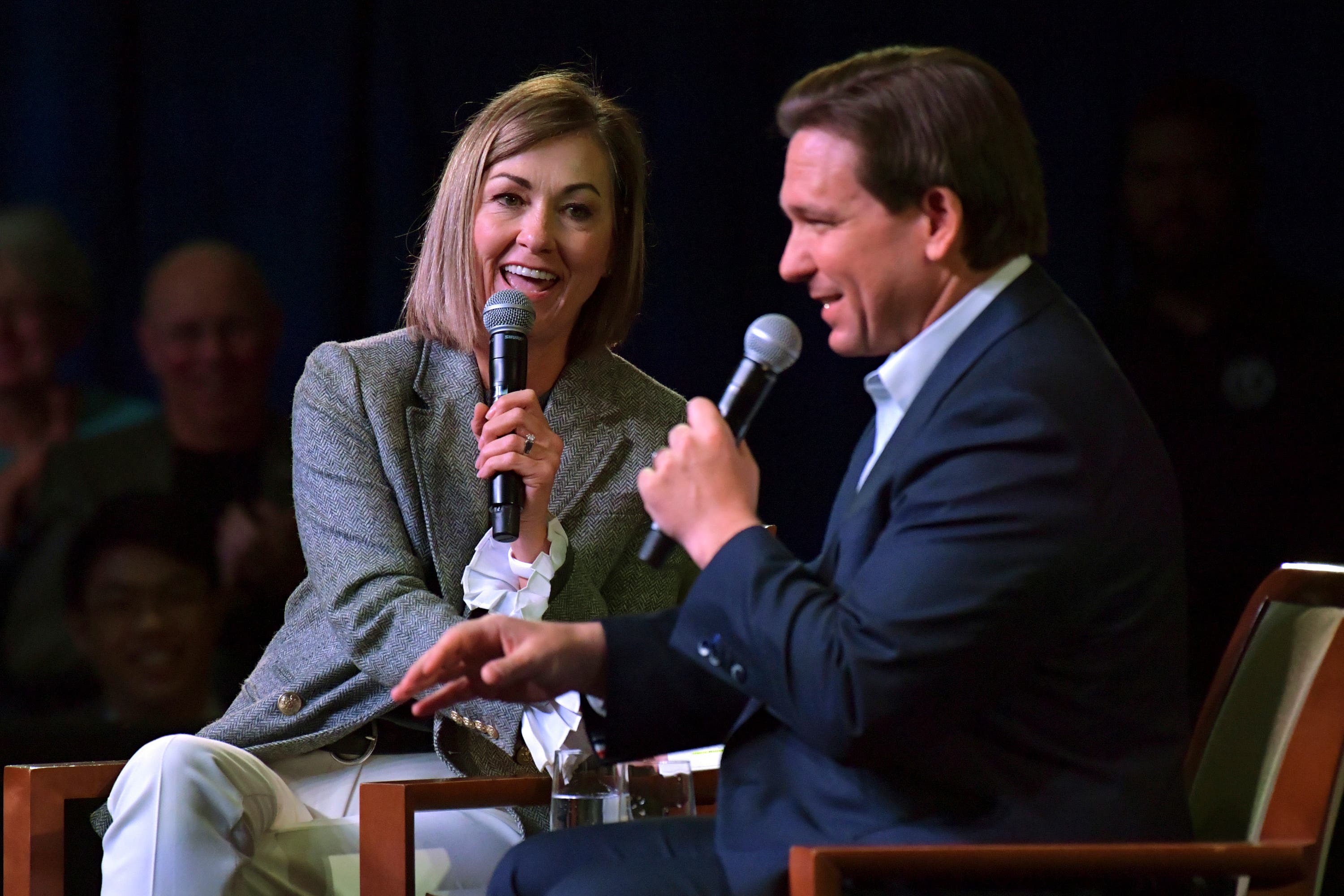 DeSantis would consider Iowa's Reynolds as running mate, calls Trump's attack of her 'out of hand' - Vimarsana News