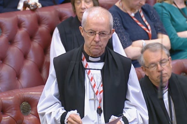 The Archbishop of Canterbury has paid tribute to his mother who has died aged 93 (House of Lords/UK Parliament/PA)