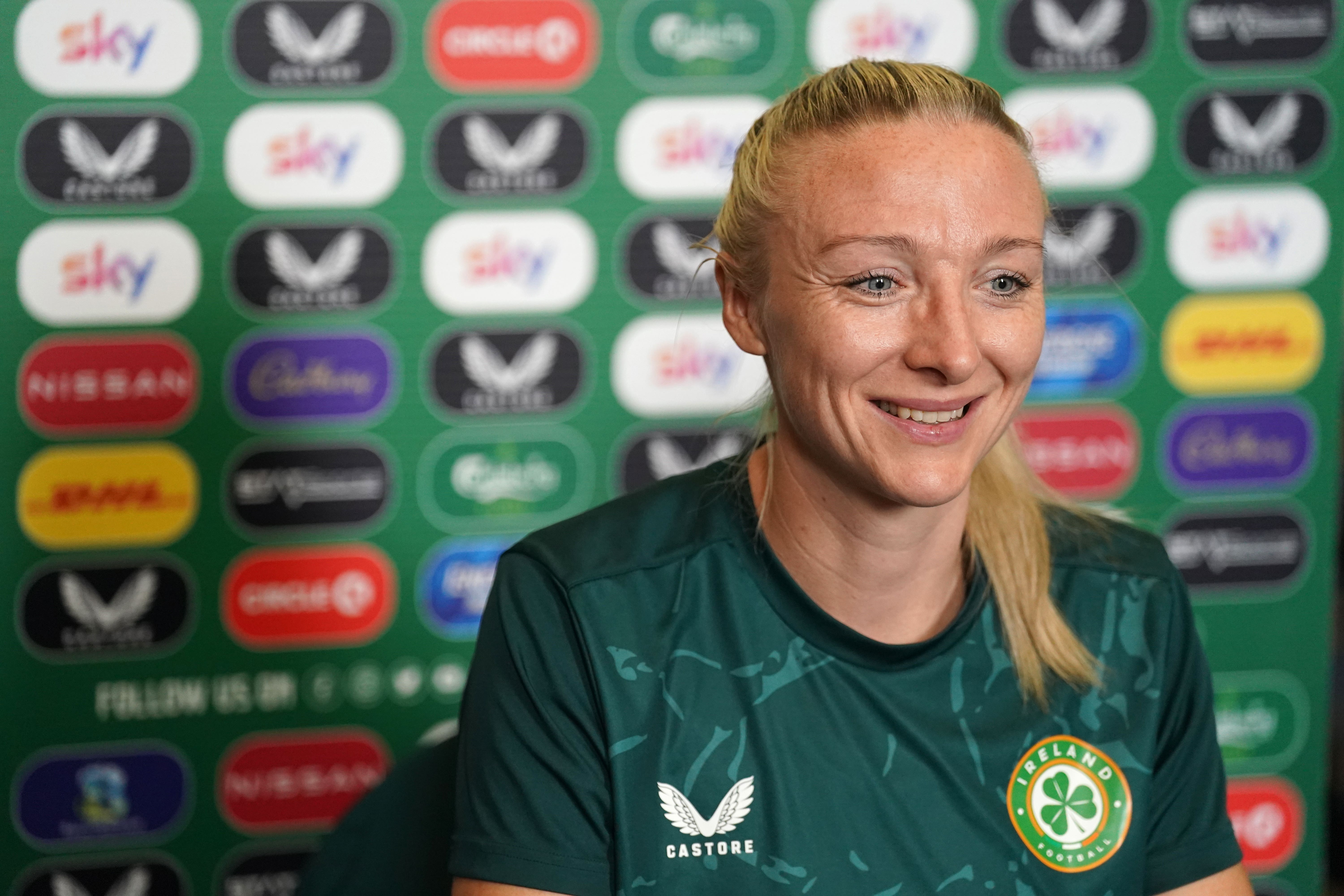 Republic of Ireland defender Louise Quinn is confident in her side’s ability to shut down Australia’s Sam Kerr (Brian Lawless/PA)