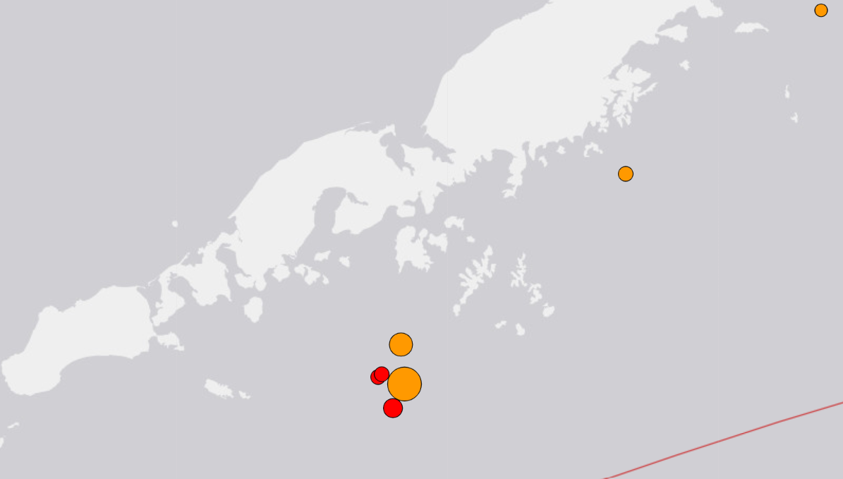The earthquake near the Alaska peninsula has triggered a tsunami warning