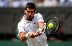Wimbledon 2023 LIVE: Novak Djokovic leads Carlos Alcaraz in men’s final after dominant first set