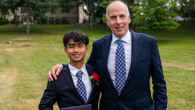 <p>Thai cave survivor reunites with man who rescued him at high school graduation five years on</p>