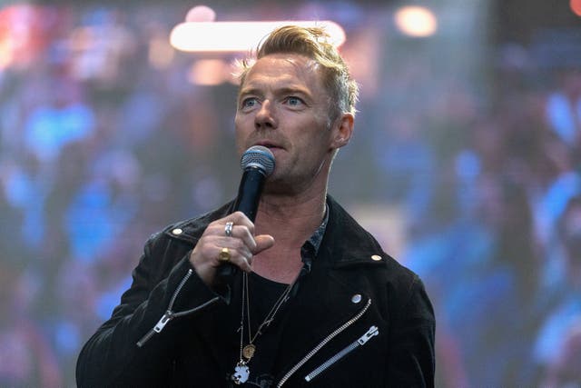 Singer Ronan Keating’s brother has been killed in a road accident in Ireland (Suzan Moore/PA)