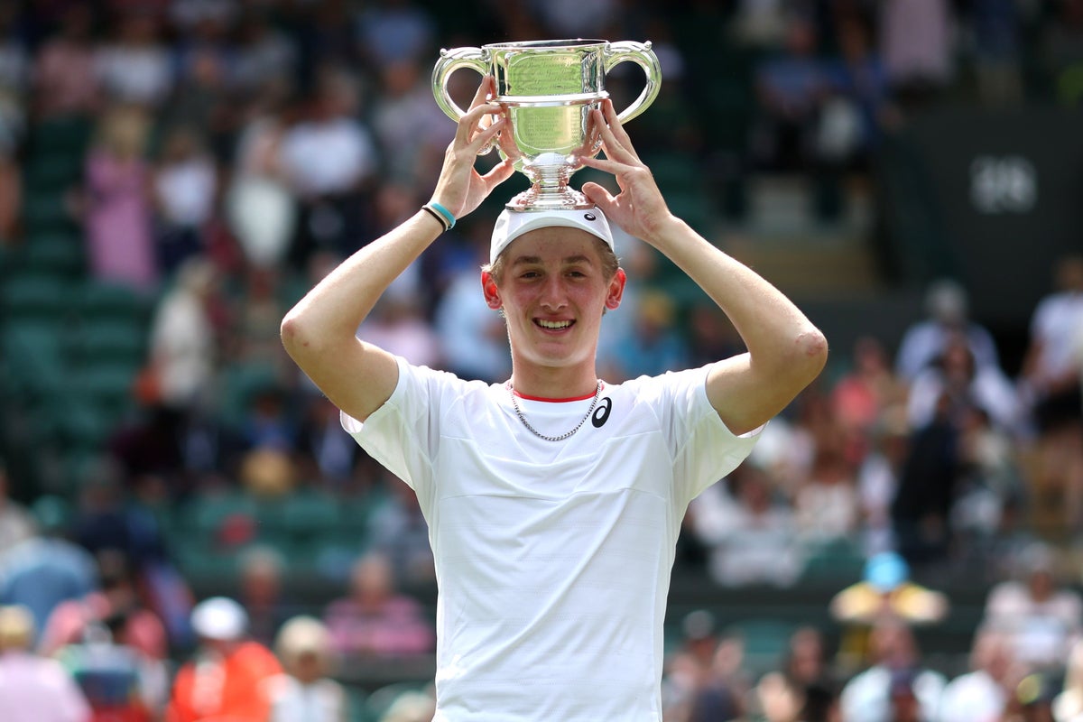 Henry Searle ready to take on the men’s game after historic Wimbledon win