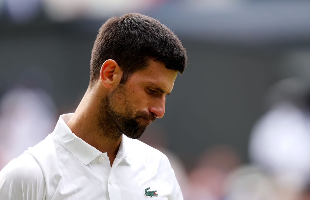 Novak Djokovic was denied a record Wimbledon title