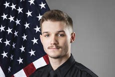 Fargo police officer's funeral scheduled; 2 other officers remain hospitalized after shooting