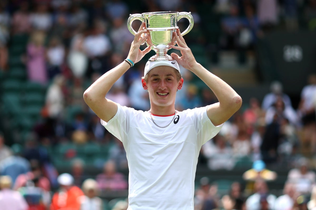 Henry Searle: Britain’s Wimbledon history-maker following in Federer’s footsteps