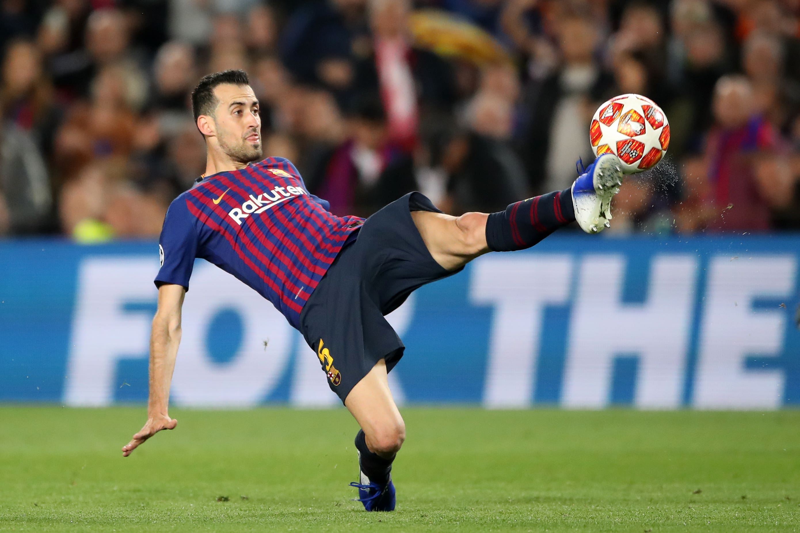 Spain midfielder Sergio Busquets has teamed back up with Lionel Messi at Inter Miami (Nick Potts/PA)