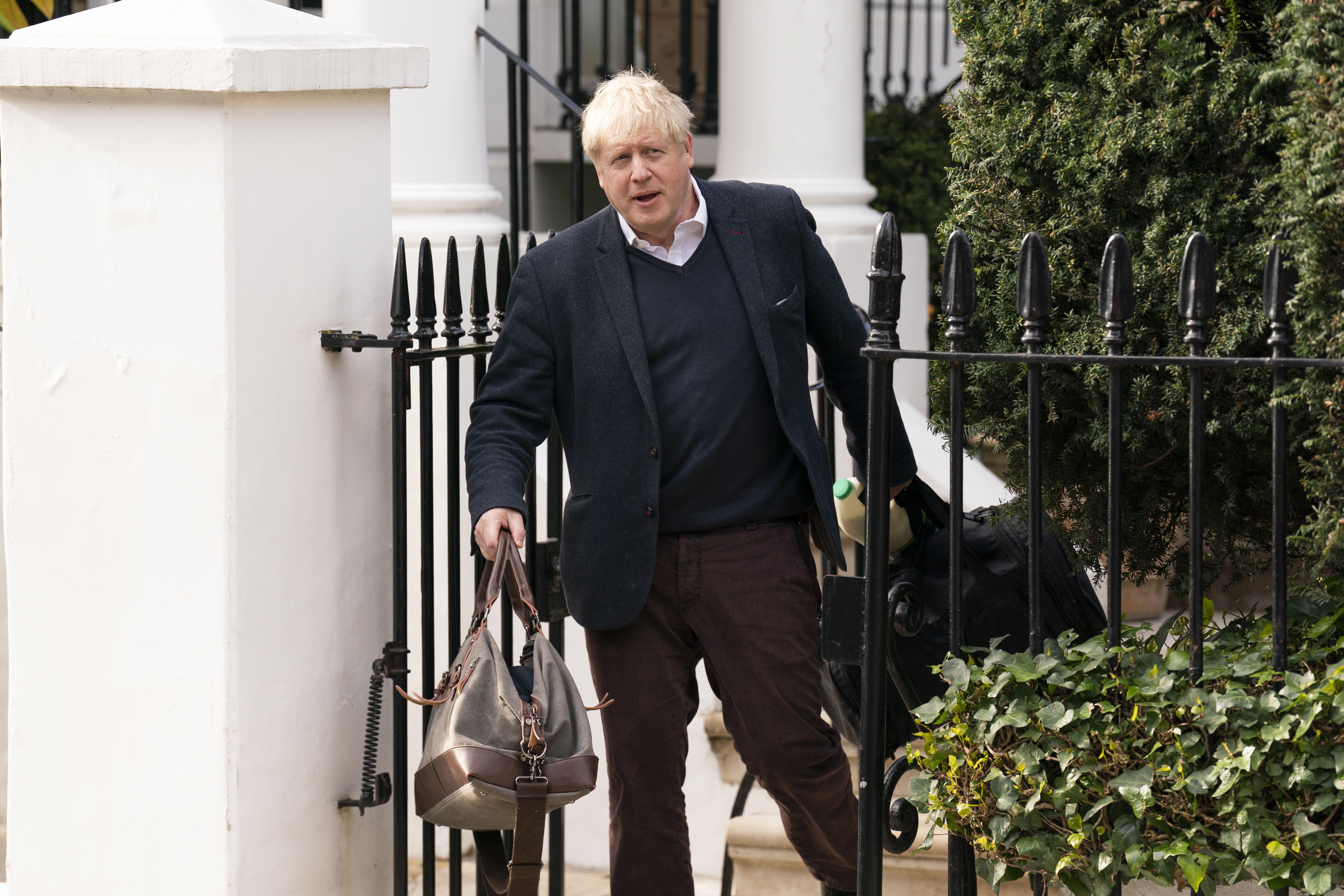 Former prime minister Boris Johnson