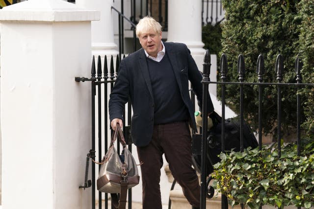 Former prime minister Boris Johnson’s resignation honours caused controversy (Kirsty O’Connor/PA)
