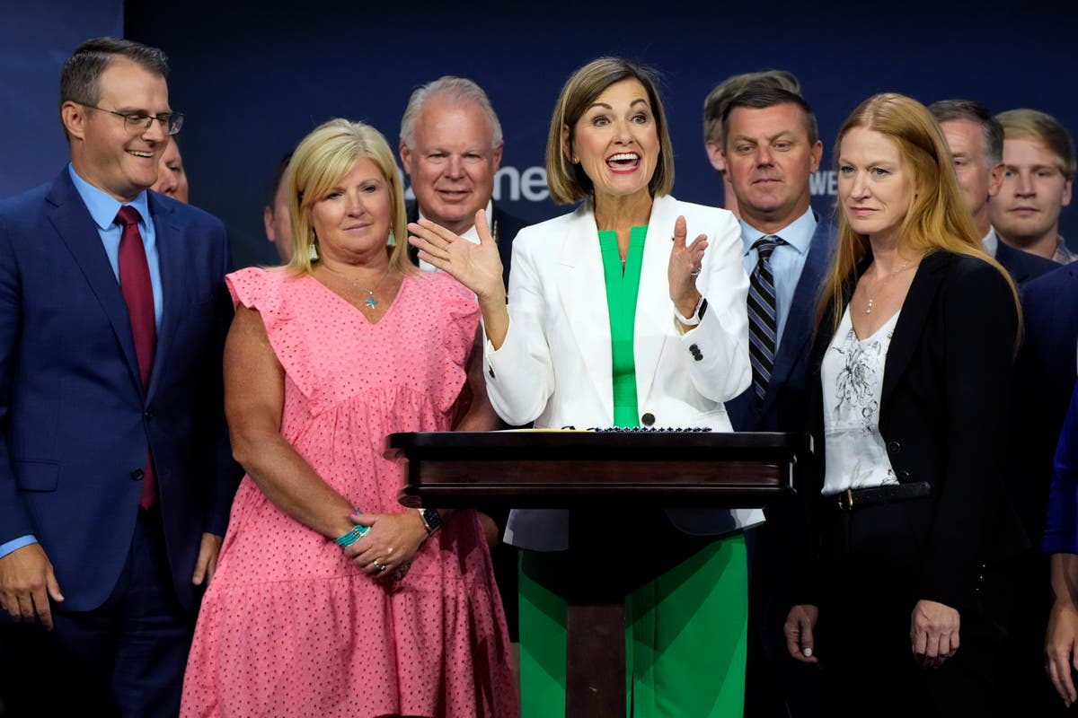 Iowa Gov. Kim Reynolds embraces role as a key player in Republican ...