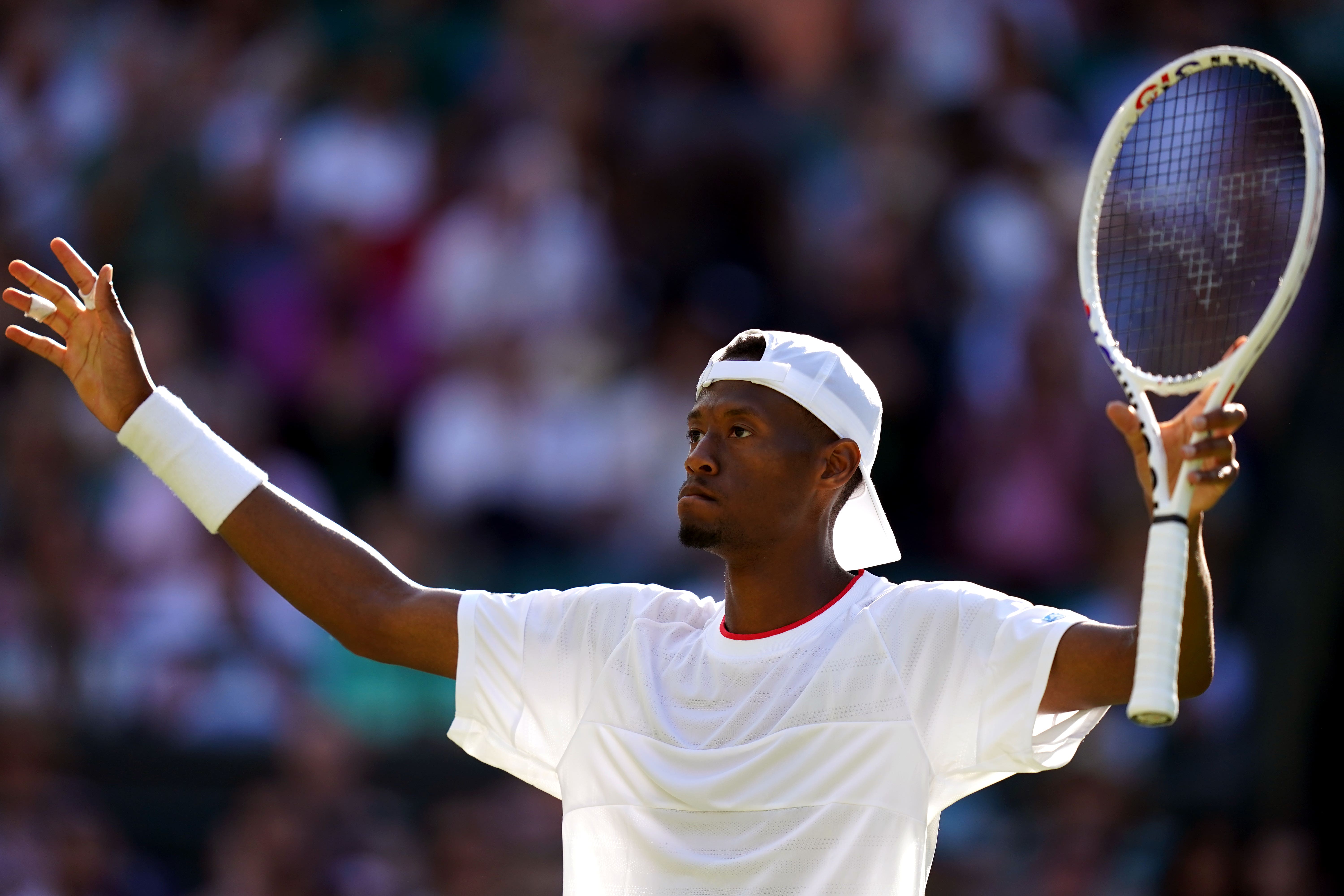 Chris Eubanks made a name for himself with his run to the Wimbledon quarter-finals (John Walton/PA)