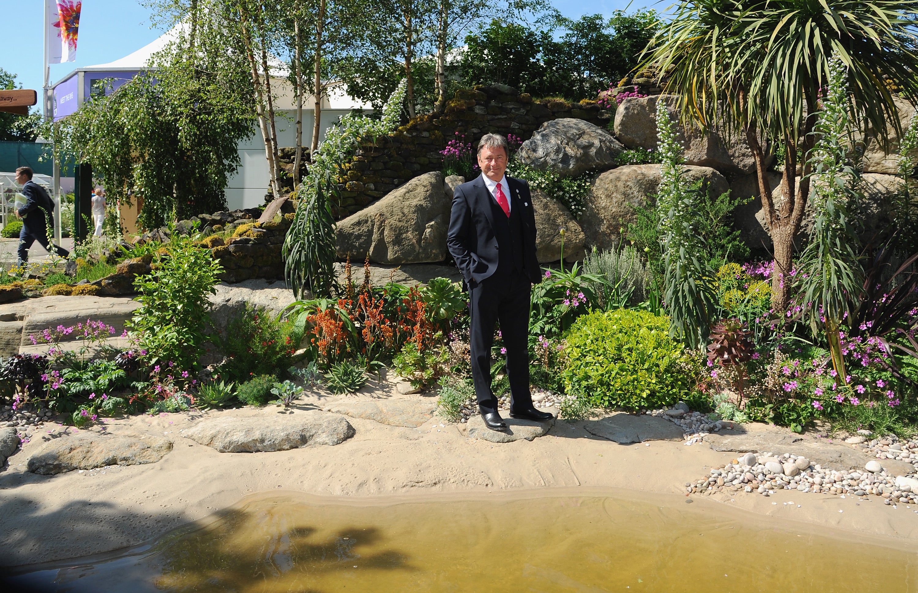 Alan Titchmarsh attends the VIP preview day of The Chelsea Flower Show at The Royal Hospital Chelsea on May 19, 2014