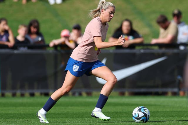 England’s Alessia Russo joined Arsenal on a free transfer before joining the Lionesses in Australia (PA)