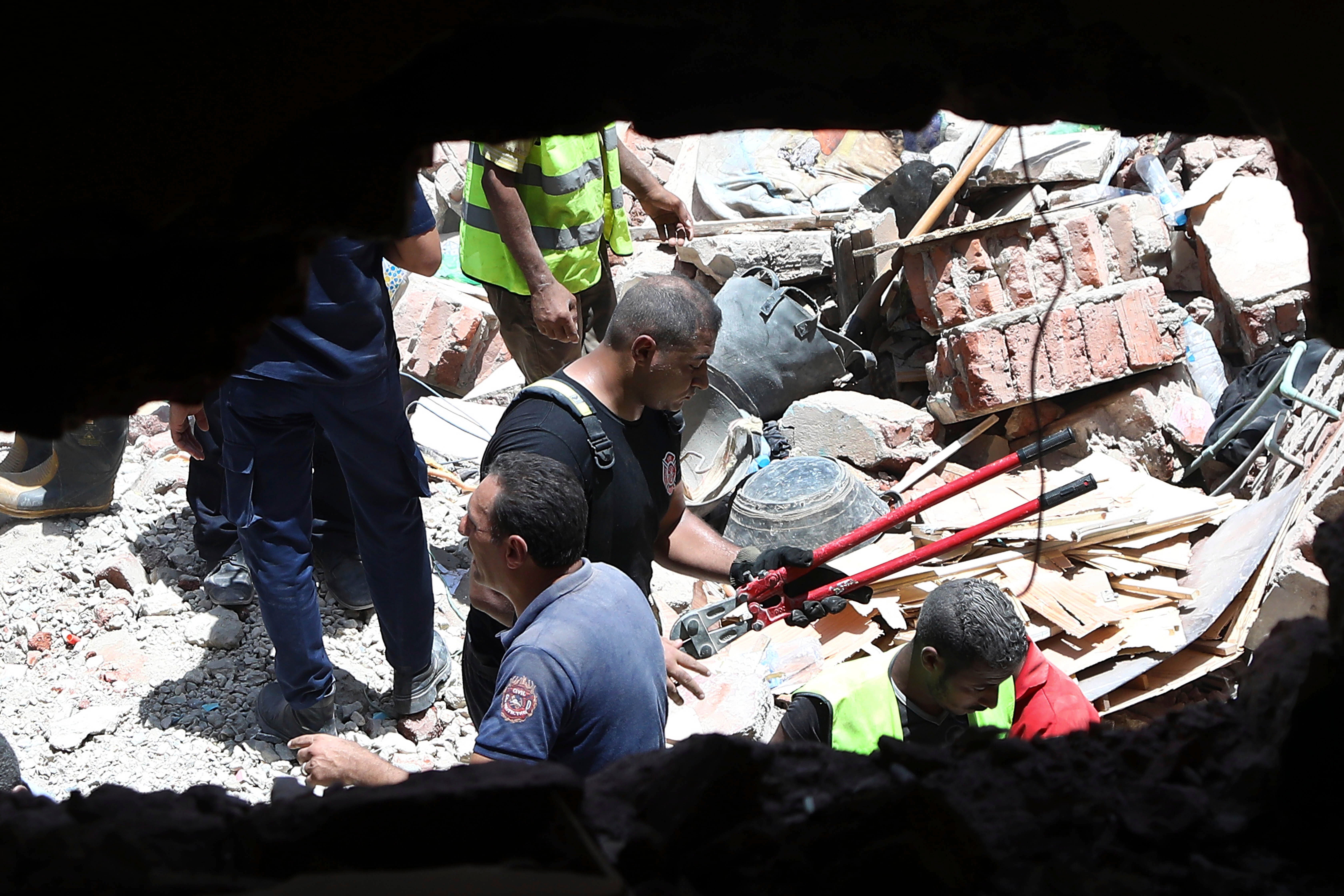 Egypt Building Collapse