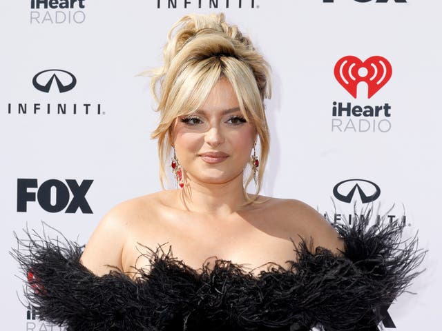 <p>Bebe Rexha attends the 2023 iHeartRadio Music Awards at Dolby Theatre on March 27, 2023 in Hollywood</p>