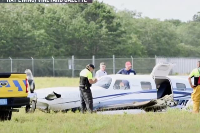 <p>A passenger helped land a small plane at Martha’s Vineyard Airport after the pilot suffered a medical emergency</p>