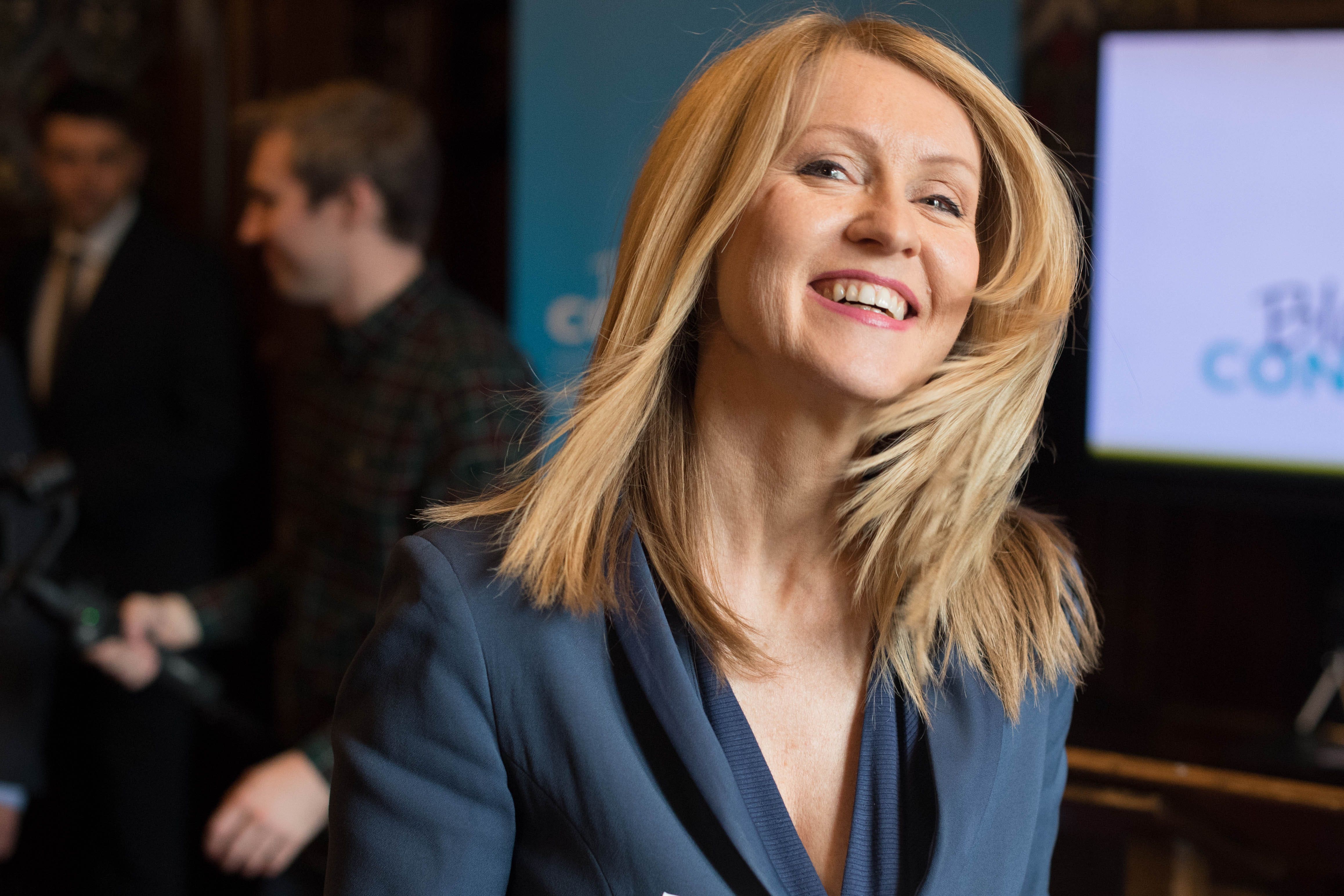Esther McVey says schools and universities should be classed as essential infrastructure (Stefan Rousseau/PA)