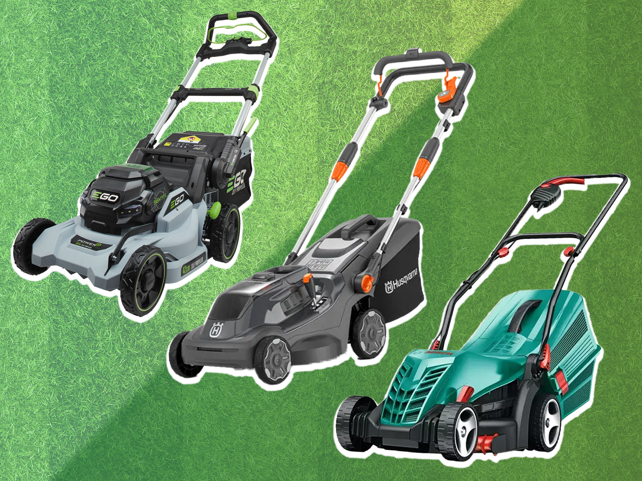 From mulching functions to battery-powered models, these power tools will make light work of your garden