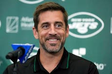 Aaron Rodgers' training camp debut with the New York Jets is getting a 'Hard Knocks' close-up