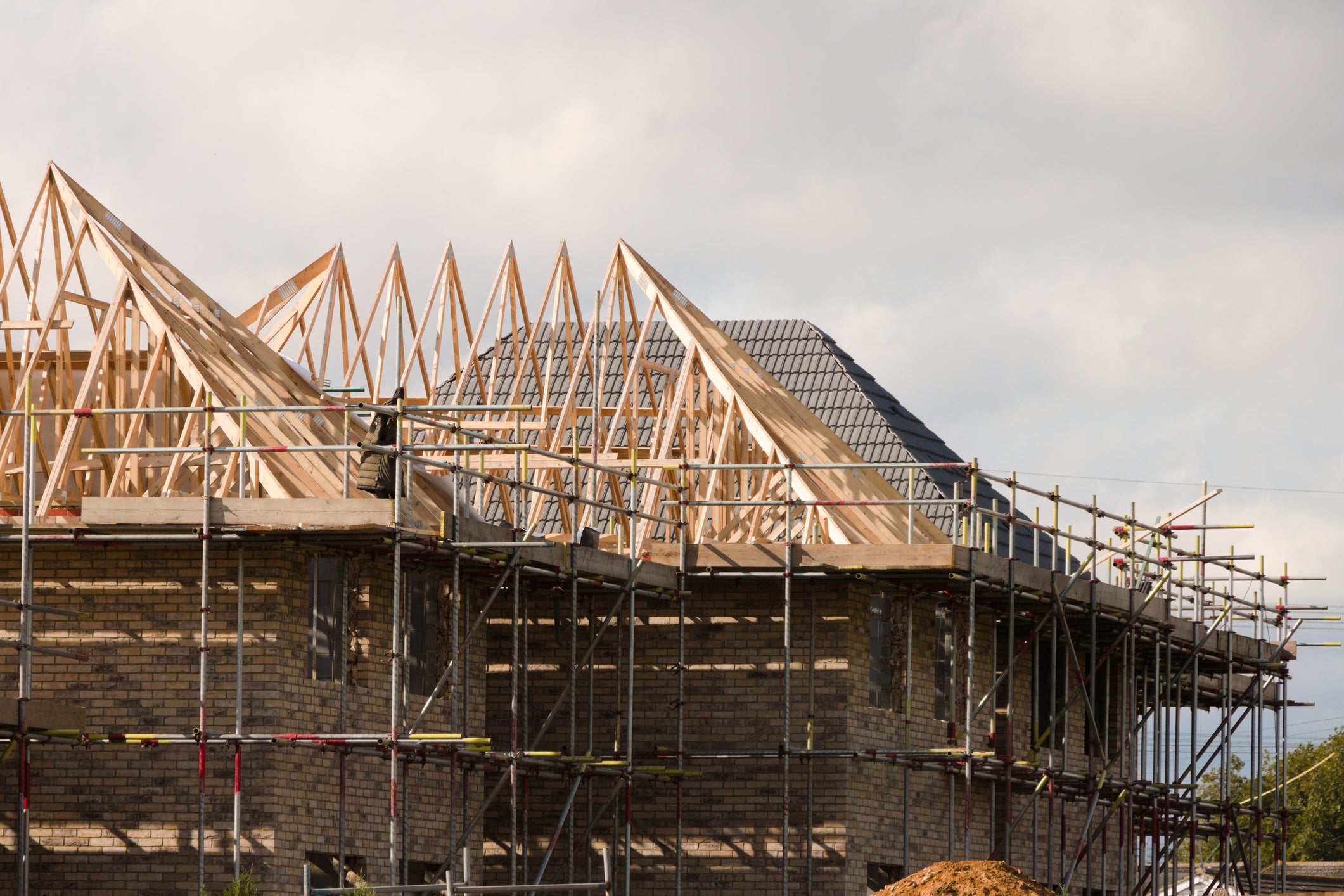 Building sites are facing labour shortages