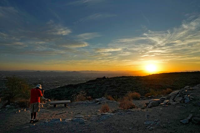 APTOPIX Arizona Heat Weather