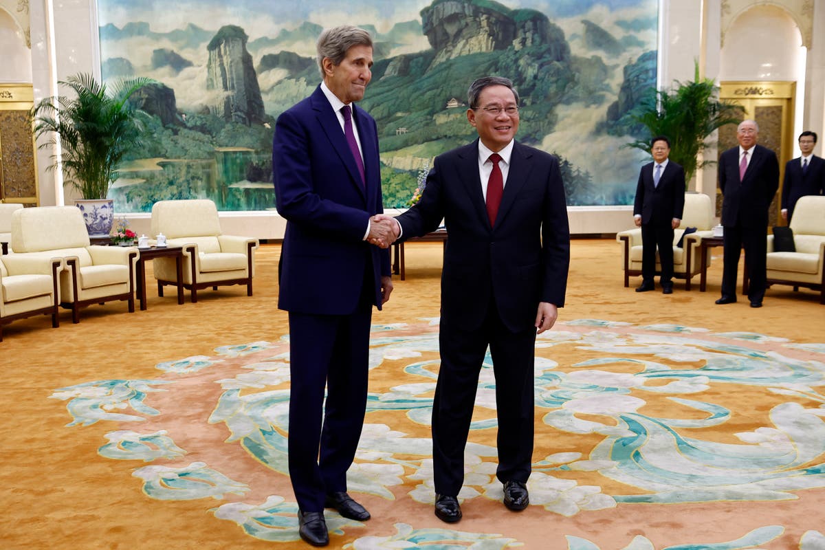 Climate envoy John Kerry meets with Chinese officials amid US push to stabilize rocky relations