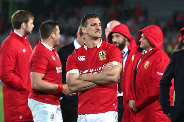 Sam Warburton, right, is one of only two players to have captained the British and Irish Lions on two separate tours (David Davies/PA)