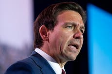 DeSantis suggests indicting Donald Trump for Jan 6 would be ‘criminalising political differences’