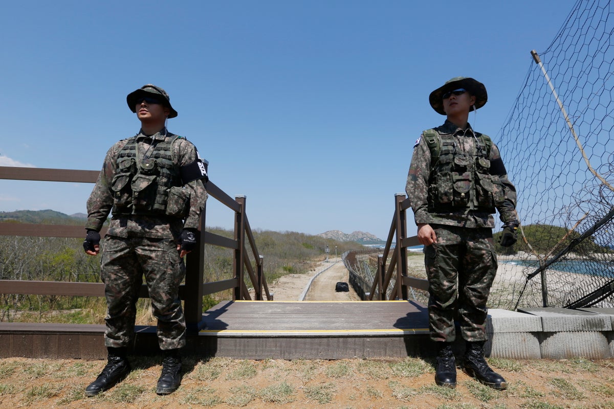 US soldier gave out loud ‘ha ha ha’ before crossing DMZ into North Korea, witness says
