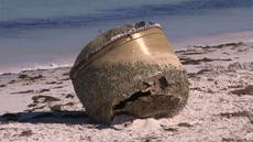 Mysterious car-sized object that washed up on Australian beach thought to be ‘space junk’