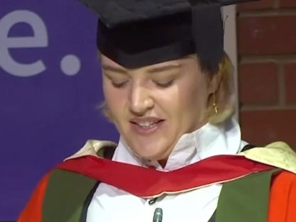 Self Esteem receives honorary doctorate from University of Sheffield