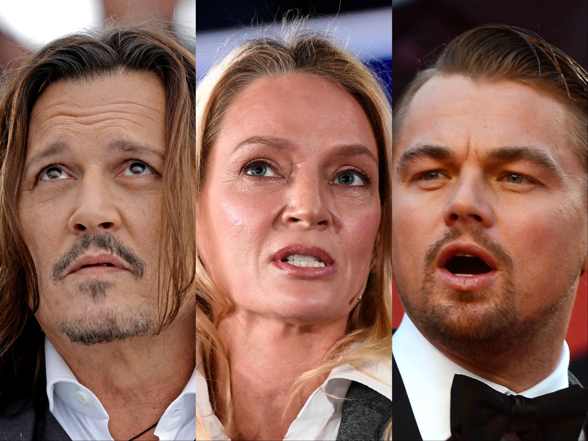Johnny Depp, Uma Thurman and Leonardo DiCaprio are among the actors whose projects have been buried