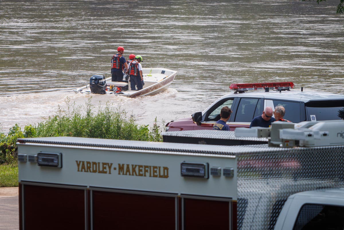 The search for children lost in a Pennsylvania flash flood continues into a fourth day