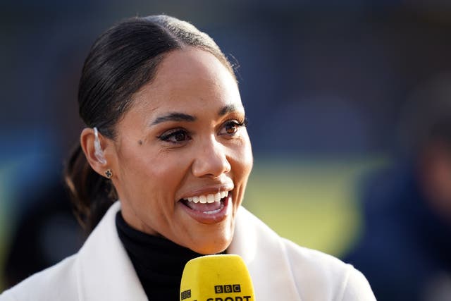 <p>Alex Scott used her platform as a BBC presenter to hit back at Joey Barton’s claims </p>