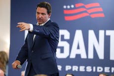 Ron DeSantis blasts Trump for not behaving more ‘forcefully’ on Jan 6