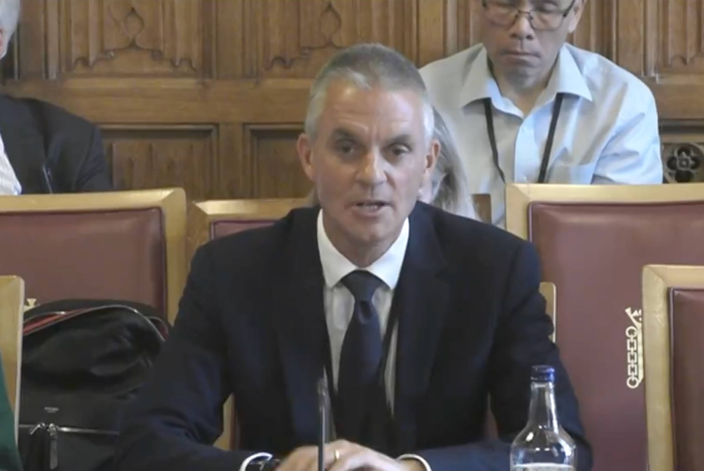 Tim Davie, BBC director-general, at the committee