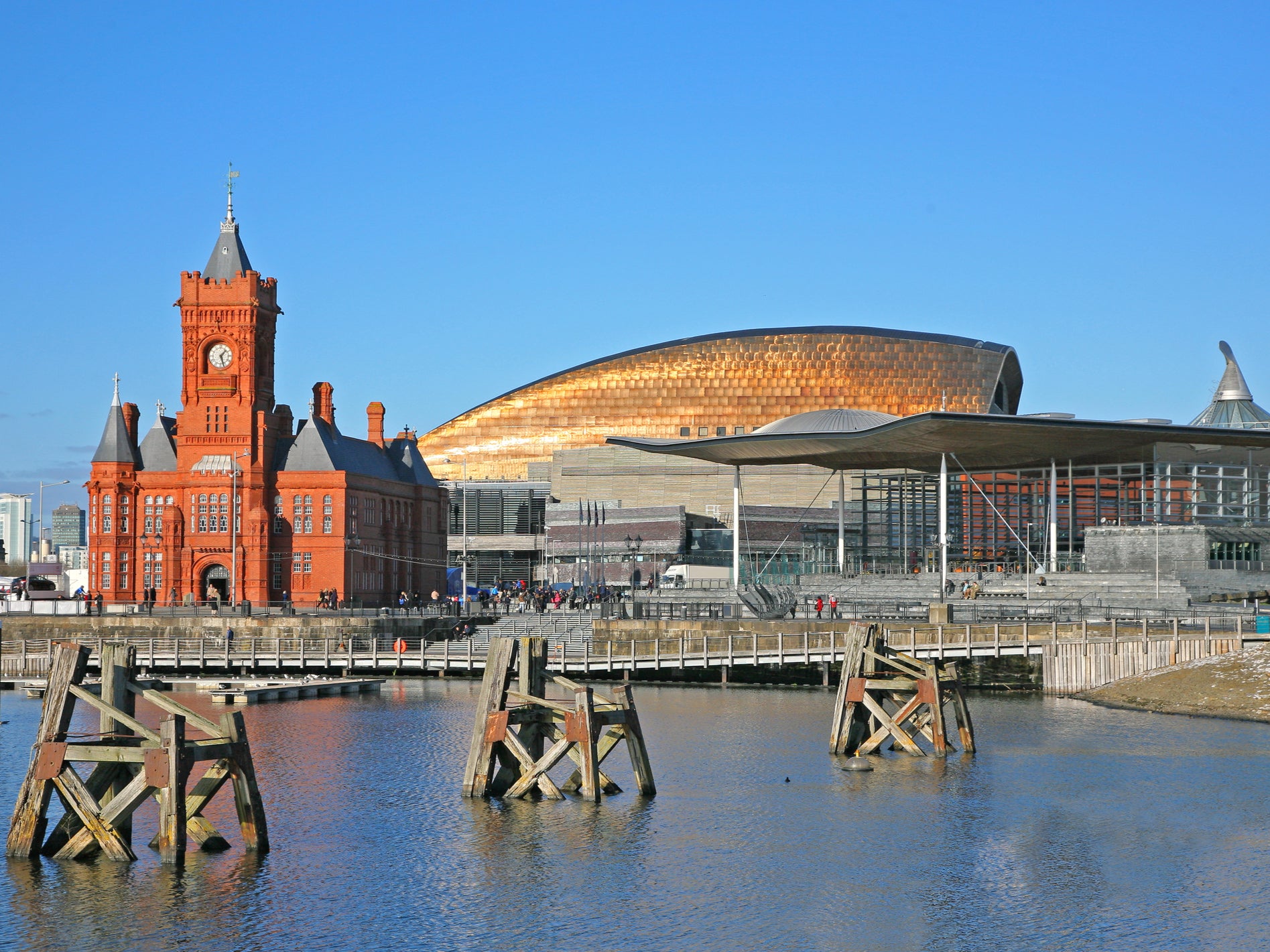 <p>Cardiff Bay has changed remarkably over recent decades</p>