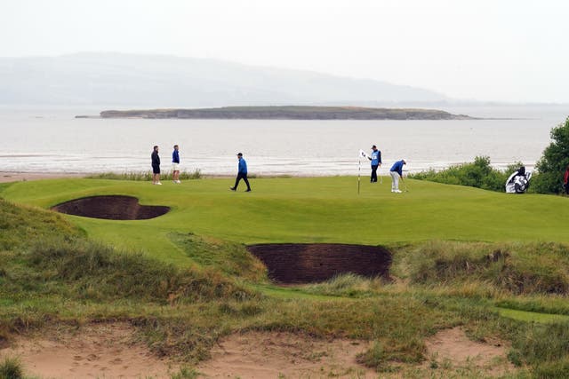 The new 17th hole looks set to divide opinion during the 151st Open Championship at Royal Liverpool (David Davies/PA)